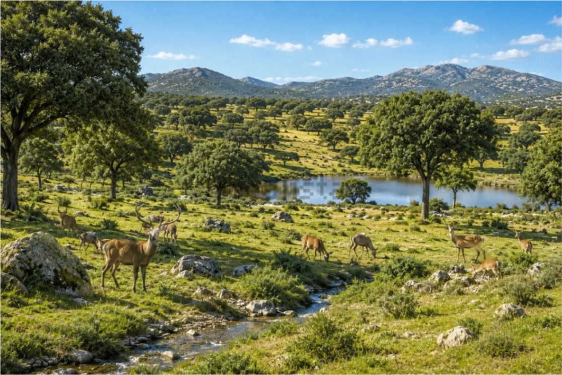 Gran finca patrimonial de 4.500 hectáreas — dehesa, caza y explotación agroforestal - imagen 8