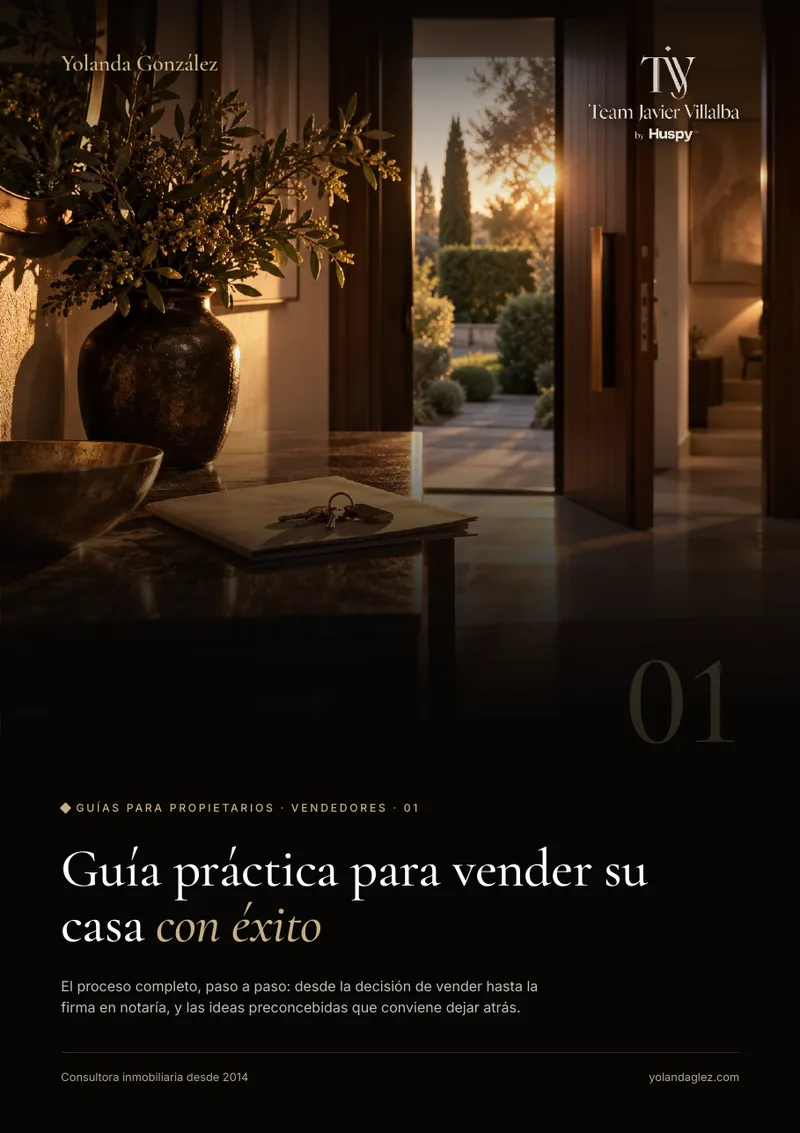 Portada de la guía Guía práctica para vender su casa con éxito