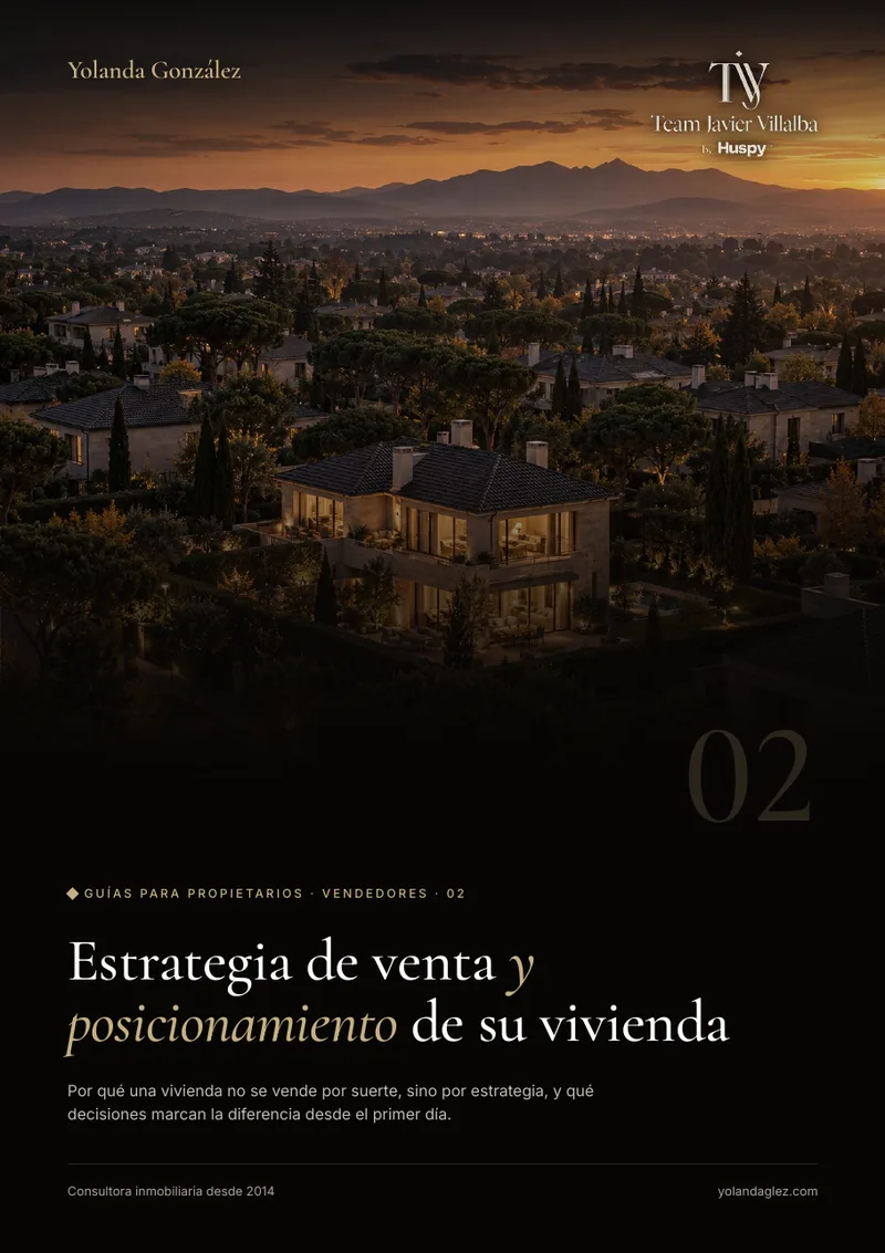 Portada de la guía Estrategia de venta y posicionamiento de su vivienda en el mercado