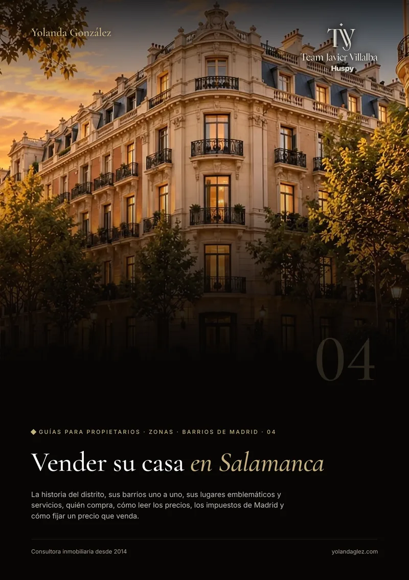 Portada de la guía Vender en Salamanca: historia, barrios, servicios, el comprador y cómo fijar el precio
